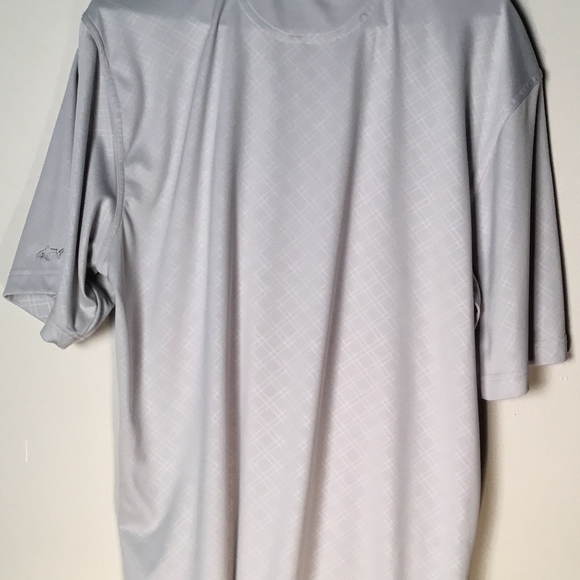Greg Norman Men's Golf Shirt Gray Pre-Owned Size M - Picture 2 of 8